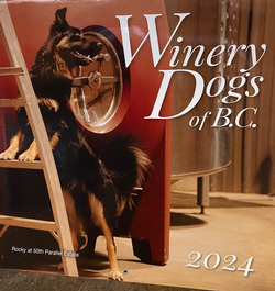 Winery Dogs of BC Calendar